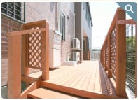 ウッドデッキ画像