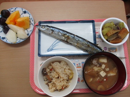 つるまい味覚祭食事.JPG