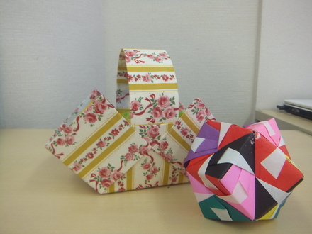 〈職員向連絡〉レクリエーション　牛乳パックの小物入れ